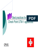 2010 CPUG CON Tobias Lachmann Best Practices for the Check Point UTM 1 Appliances