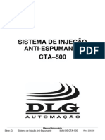 Cta-500 - Sistema de Injeção Anti-Espumante