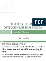 Torticollis and Osteogenesis Imperfecta