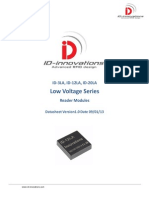 ID-3LA ID-12LA ID-20LA RFID Reader Modules Low Power - Low Voltage 125KHz LF