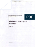 Bilješke Uz Financijske Izvještaje