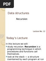 Data Structures: Recursion