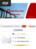 3G Signaling Trace and Analysis