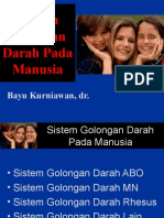 Kuliah Sistem Golongan Darah