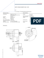 RSF Electronik Incremental Rotary Encoder DG120 Specsheet