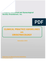 CPG Urogynecology