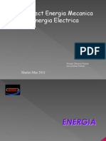 Energia Mecanica & Energia Electrica