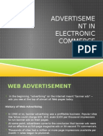Advertisement in E-Commerce