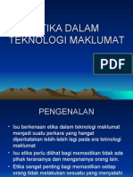 Etika Dalam Teknologi Maklumat