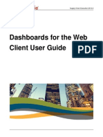 dashboards for the web client user guide