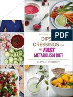 Dips & Dressings: Metabolism Diet
