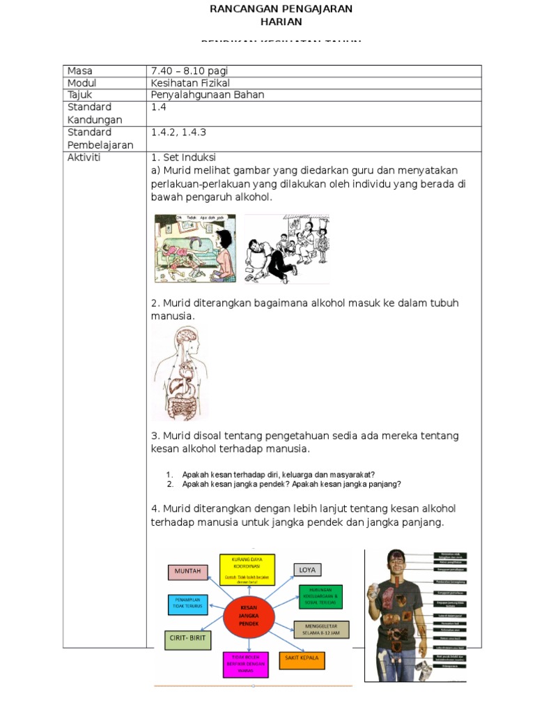Rph Pendidikan Kesihatan Tahun 4 Pdf