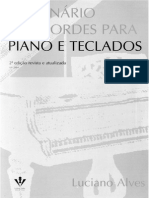 Dicionário de Acordes Para Piano e Teclados