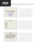Apostila Programação Para INTERNET