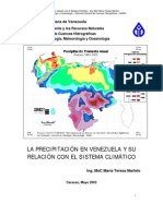 Precipitacion Venezuela Relacion 