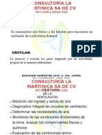 Capacitación Técnica Ambiental de La Ventilación de Minas.