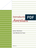 Introduction To Avestan