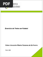 Exercícios de Treino Em Futebol
