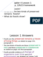 Fossil's Foldable Homework