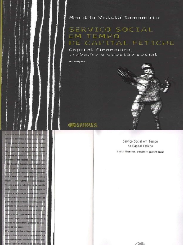 Livro Serviço Social em Tempo de Capital Fetiche Capital Financeiro ...