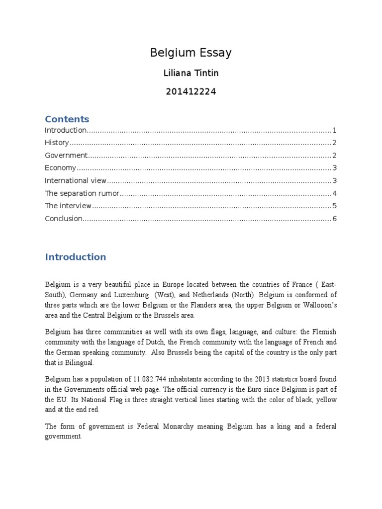 Belgium culture picture