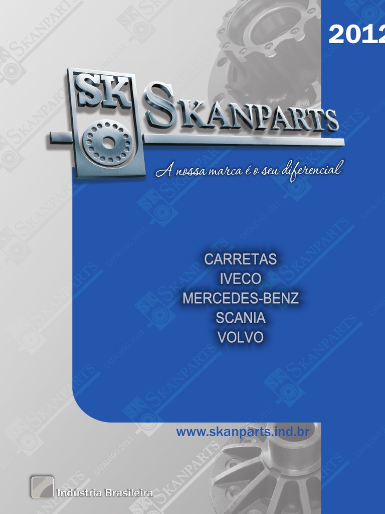 Catalogo Skanparts 2012 | PDF | Propulsão | Máquinas rotativas
