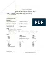 DI - Declaração de Importação Pág 1