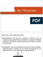 Teoria de Filtracion