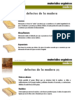 Defectos y productos de la madera