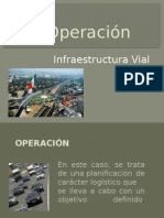 Operación Infraestructura Vial