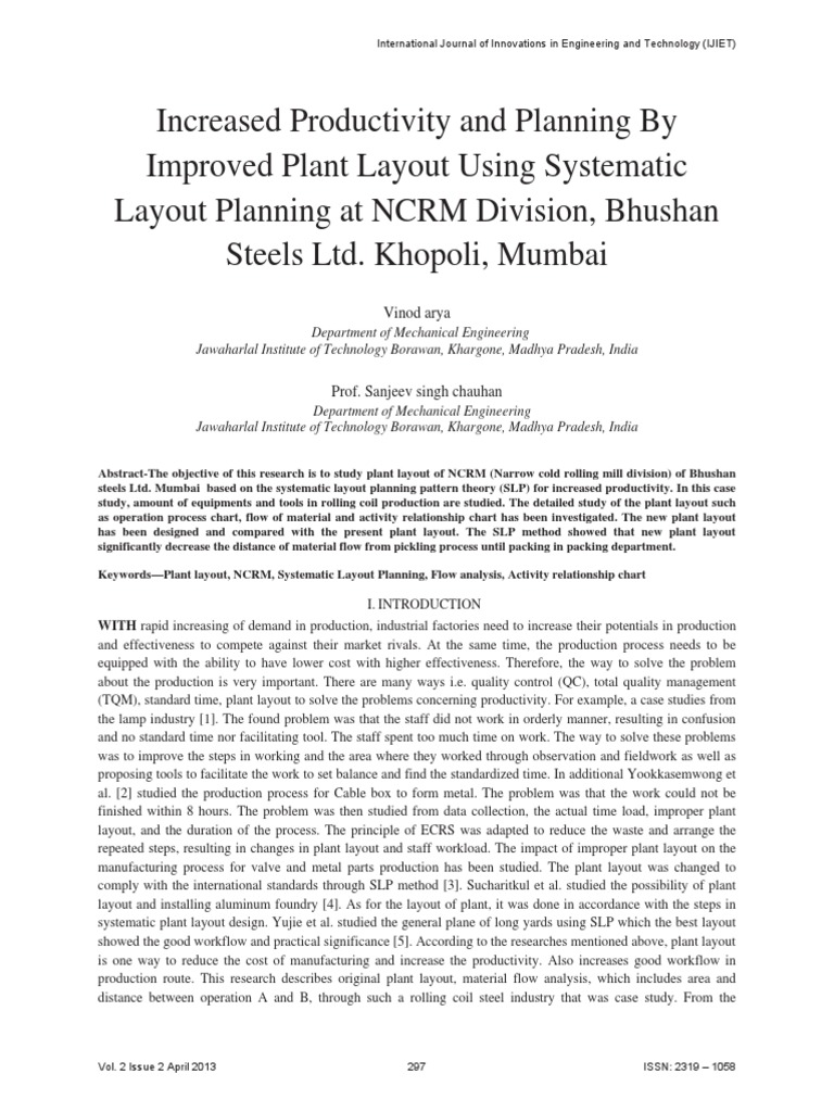 Facility layout in operations management pdf image