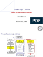 Dodatni Uticaji Na Konfiguraciju Letilice