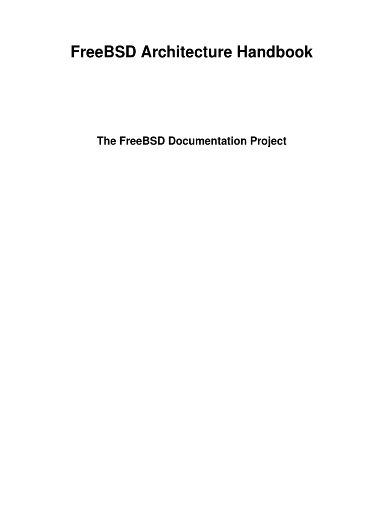Free BSD | PDF | Booting | Bios