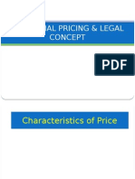 Industrial Pricing & Legal Concept