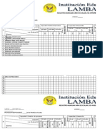 REGISTRO DE NOTAS 2014 Lambayeque