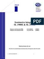 Manual Sonometro 1900 2900