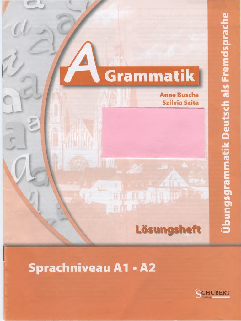 B Grammatik Anne Buscha Lösungen Pdf