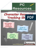 Player Resources - C01 - Character Resource Tracking Sheet (6744724)