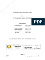 Laporan Dokumen Testing Apliksi Penggajian Pegawai Dengan Java