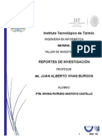 Reportes de Investigacion