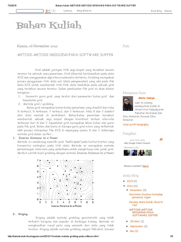 Gridding | PDF