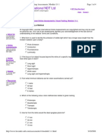 Lavender International NDT LTD: Page 1 of 4 Lavender International: Visual Testing Assessments: Module 11-1