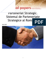 Parteneriatul Strategic Rom-sua