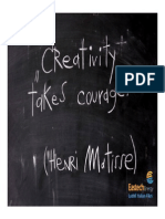 Creativity Takes Courage