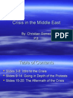 Crisis in The Middle East
