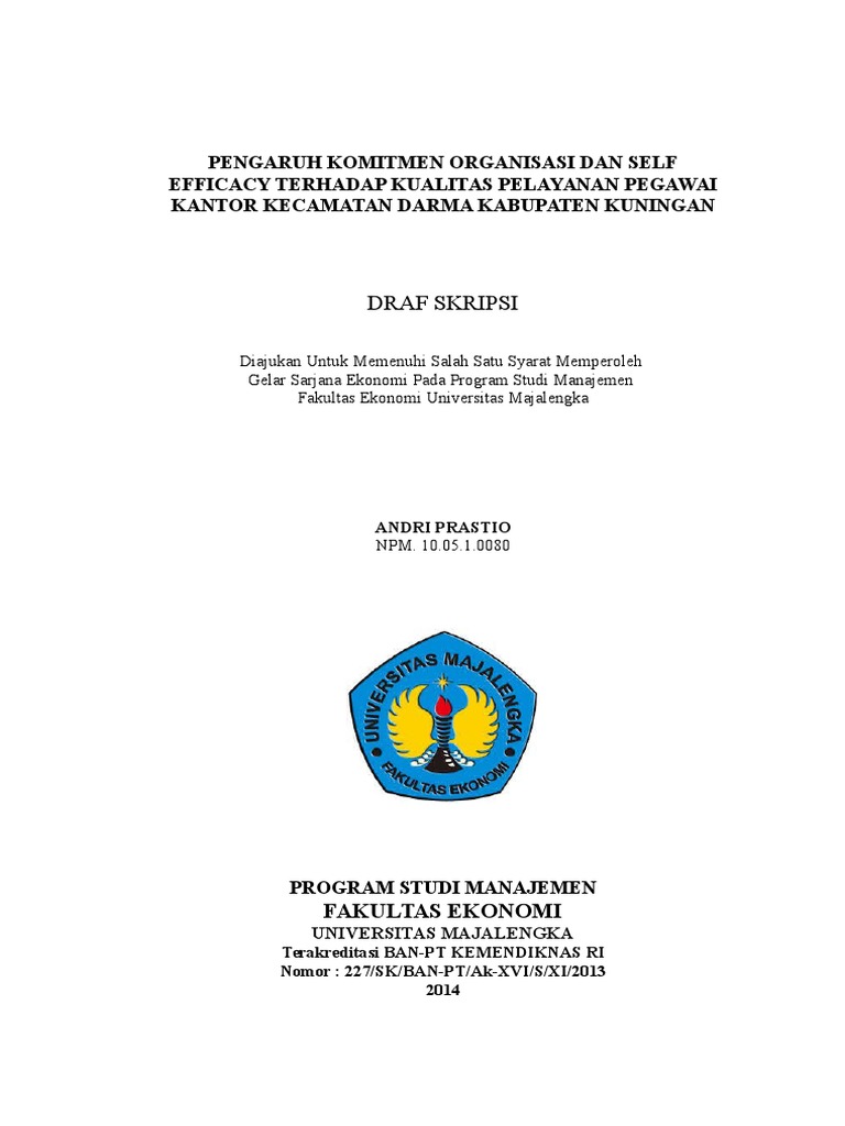 Skripsi Fakultas Manajemen