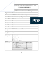 ICO CSC 1401 Outlines