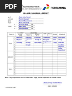 ULLAGE REPORT (Panduan)