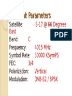 TV-5 Downlink Parameters