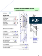 Analisis Kekuatan Kolom Beton Bertulang Dengan Diagram Interaksi